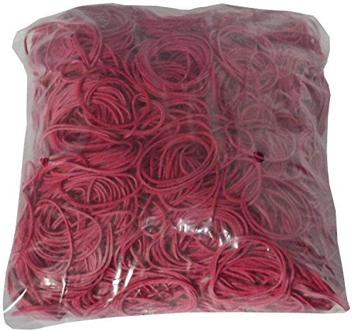Fa.ars 1 kg Gummiringe rot 30 mm Ø 3mm breit Gummiband Gummibänder Haushaltsgummis Gummiring Gummies Rubber Bands