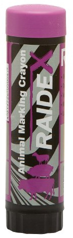 Viehzeichenst. RAIDL violett 10 St.-Pack