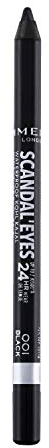 Rimmel London ScandalEyes Waterproof Kohl Kajal Eye Liner Black