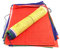YAKEBA | Tibetische Gebetsfahne - 10,00 Meter | 30 Fähnchen (je 32x38cm) | 100% Baumwolle | Traditioneller Holzmodeldruck | Original Gebetsfahnen Tibet outdoor | Wimpelkette Stoff