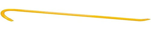 Stanley 36-Inch Forged High Carbon Steel Ripping Bar with Beveled Chisel End and Slotted Claw