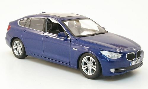 BMW 535i GT, met.-blau, Modellauto, Fertigmodell, Mondo Motors 1:24