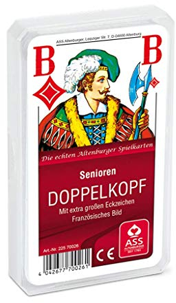 Kartenspiele, Doppelkopf für Senioren der ASS Altenburger Spielkartenfabrik