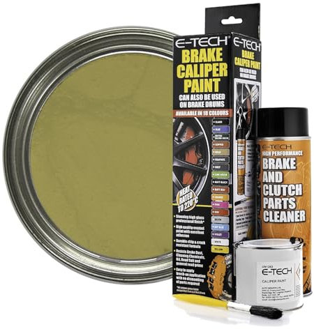 E-TECH Gold Brake Caliper Paint EBCP-G