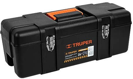 TRUPER CHP-26X 7.3Lb cajas de herramientas resistentes, cierres de acero 26.0 x 9.8 in x 9.8 in