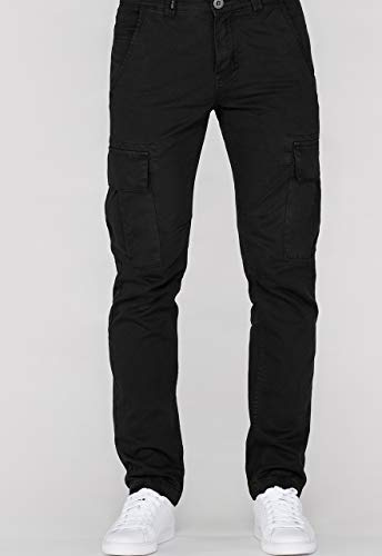 Alpha Industries Herren Agent Pant Freizeithose Für Hose, Schwarz, 30 EU