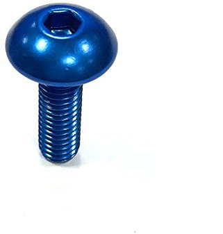 Pro-Bolt LFB516 Aluminium Pan Head Screw M5 x 0.8mm x 16mm Blue