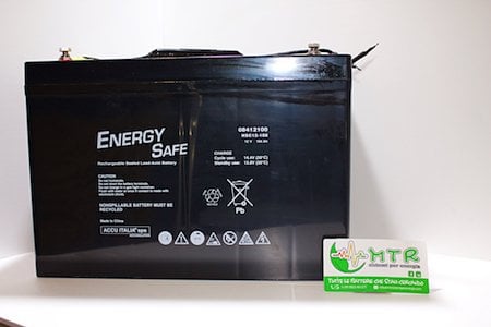 ENERGY SAFE Batteria al piombo, 12V 104 Ah