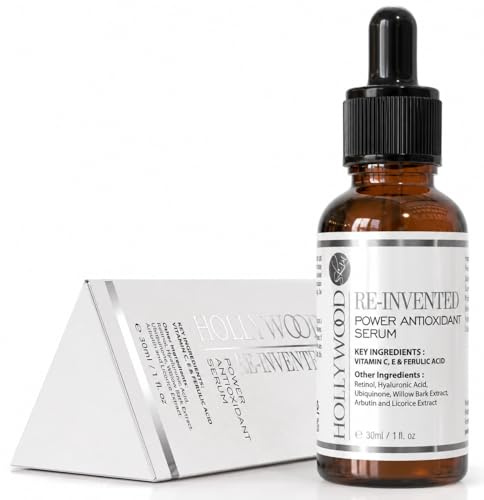 Antioxidantien Serum mit 300% mehr Ferulasäure und Vitamin C & E. Unser Power Antioxidant Serum ist STÄRKER und effektiver als der Rest und dosiert, um Ihnen Geld zu sparen! 30ml Flasche