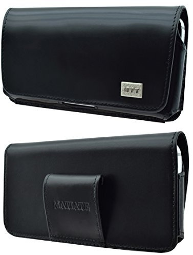 Matiate Original MTT Horizontal Leather Mobile Phone Case Compatible with Doro 6620 with Safety Loop