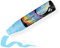 LEVIATAN - Kreidemarker | Kreidestifte für Fenster | Flüssigkreidestift | Tafelstift Abwaschbar| Glasstift | Keilspitze 15mm Blau