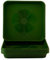 Home Garden Ornaments Plato Maceta Cuadrado 34x34cm Verde Oscuro Juego de 5 – Duradero Platos Macetas Plastico - Platos para Macetas para Exteriores e Interiores (34x34cm, Verde Oscuro)