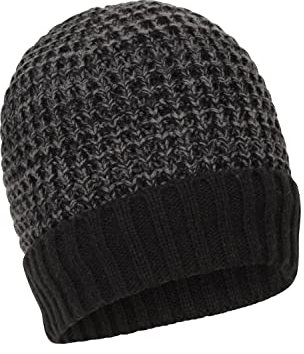 Mountain Warehouse Yeti Melange Kunstfellmütze Kohle Einheitsgröße