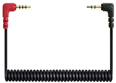UNCLE LIGHT Ersatz-SC7-Kabel, 3,5 mm TRRS auf TRS-Mikrofonkabel, Mikrofon/Audio/Lavalier auf Smartphone-Kabel, für RODE VideoMicro VideoMic Go BOYA 80 cm