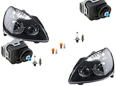 Johns, Scheinwerfer passend für Renault Clio BB CB -2005 Leuchtmitt. Li Re + Stellmotor