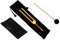 DRELD 528 Hz Metall Stimmgabel aus Aluminium Standard Stimmgabel Chakra Stimmgabel mit Reinigungstuch und Silikonhammer Tuning Fork für Heilung DNA-Reparaturheilung Musikinstrument (Gold)