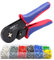 YMYP Ferrule Crimping Tool AWG 23-7 (0.25mm²-10mm²) with 1900PCS Ferrules Kit, Square Crimper for End-Sleeves Terminal - Self-Adjusting Racheting Tool