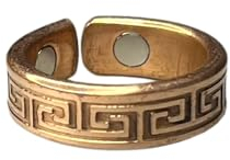 VIE Geprägte Schönheit Kupfer Ring