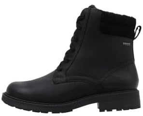 Clarks Orinoco2spcgtx, Stivali alla Moda Donna, Nero Wlined Lea, 38 EU