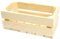 Dekokiste 30x15x12 cm, Holzkiste für die Aufbewahrung von Wein, Obst, Gemüse, ökologisch, gehobelt (30x15x12)