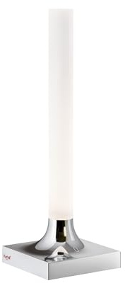 Kartell Goodnight Lampada Ricaricabile dimmerabile, Cromo lucido, H 29 cm