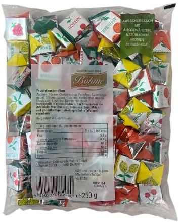 Fruchtkaramellen Böhme 250g - Frukas