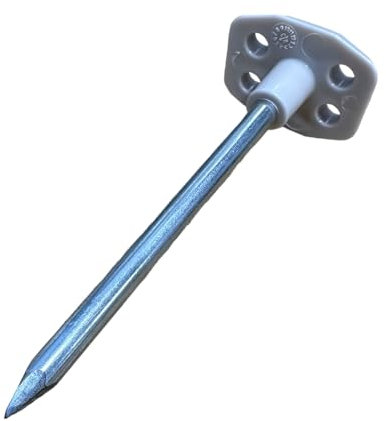 Heavy Duty Ground Sheet Pegs, Set of 15, with Plastic Storage Case
