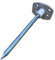 Heavy Duty Ground Sheet Pegs, Set of 15, with Plastic Storage Case