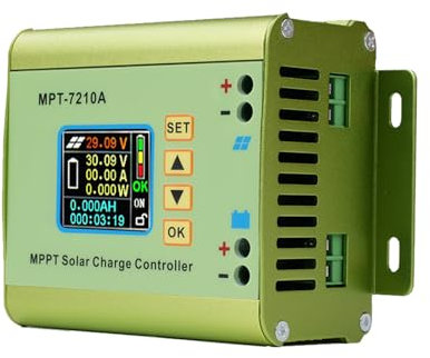 Boost MPPT Régulateur de charge solaire 600W Boost Régulateur solaire 24V 36V 48V 72V Input voltage 12-60V, Output voltage 15-90V pour véhicules électriques, Convient pour diverses batteries.