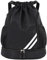 kingsea Mode Sport Rucksäcke, Turnbeutel mit Kordelzug, Wasserdicht Turnbeutel und Breit Kordelzug, Basketball Fussballtasche Rucksack Beutel mit Außentasche, Schwarz