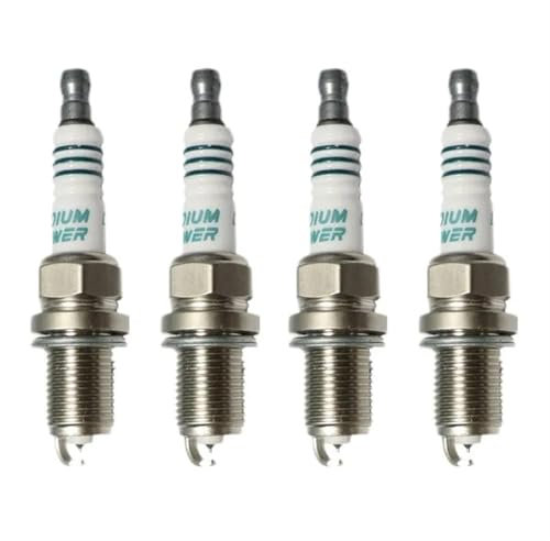 FWRCCMJ 5304 IK20 Iridium-Zündkerzen, kompatibel mit BMW, Toyota, Mercedes-Benz, Suzuki, Lexus, Chevrolet, Audi, Volkswagen, Volvo, Subaru, Mazda, Kia(4 Spark Plugs)