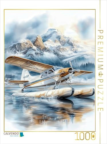 CALVENDO Puzzle Das Wasserflugzeug - EIN praktisches Verkehrsmittel | 1000 Teile Lege-Größe 64 x 48 cm Foto-Puzzle für glückliche Stunden