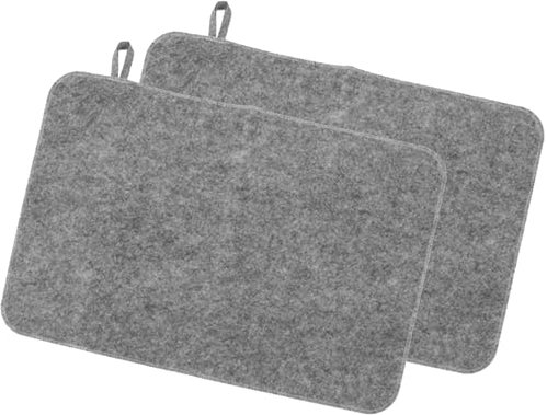 Mat à Sauna pour Sauna à l'intérieur - Doormats de Sol du Sauna en Feutre de 2X épaisses, Accessoires de Vapeur, Isolation Thermique absorbante Protecteur de Banc de Tapis pour Le Sauna