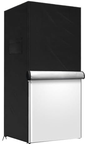 Freezer Lid Top Outdoor - Outdoor Fridge for Outdoor Use | Small Fridge Cover, Freezer Fridge Protection Cover, Adjustable Quick Installation Fridge Cover for Apar