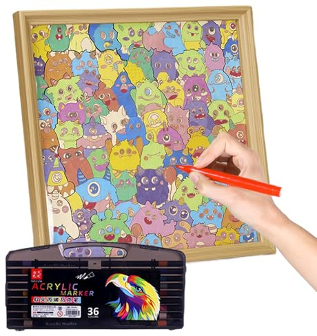 Wood Puzzles - Educational Toy for Brain Development | Fun Jigsaw Puzzle with Durable Wooden Pieces Creative Design & Decorative Appeal for Kids, Boys, Wall Display, Home, Family and Classroom Play