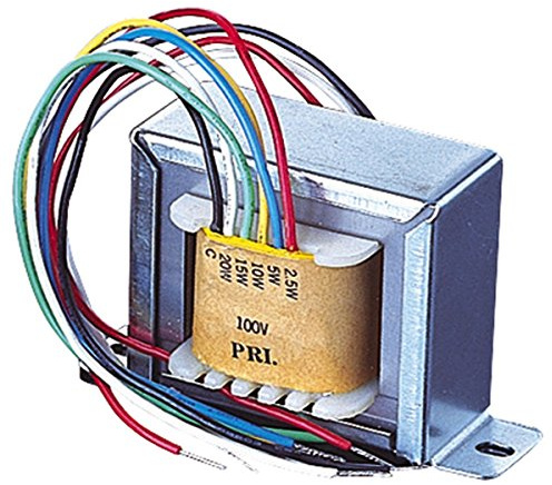 100V Line Transformer Converting Line Signal To 8/16 Ohm With Tappings 10,20,30,40W Electrovision P038A