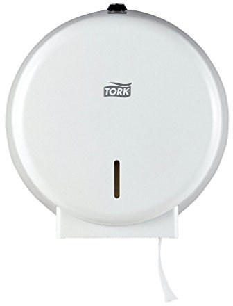Tork Distributeur de Papier hygiénique Mini Jumbo, Blanc