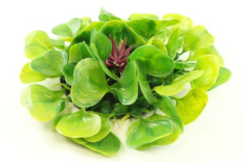 Pondh2o Artificial Floating Water Lettuce Hyacinth (Hydrophyte), 23cm (9 Inch) Diameter, Water Garden Koi Fish Pond Plastic Plant, Aquarium or Pool Decoration