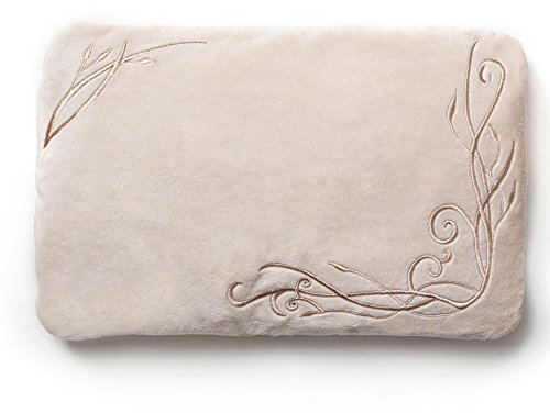 Coussin chauffant pour le dos et le ventre avec pépins de raisin Grünspecht 186-10, motif floral