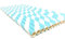 Premium Paper Straws [Pack of 25 Drinking Straws] by Picture Perfect Party (Pastel Blue Stripes)