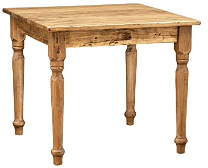 Esstisch klein 90x90 cm Made in Italy | Küchentisch klein 2/4 personen | Esstisch holz massiv