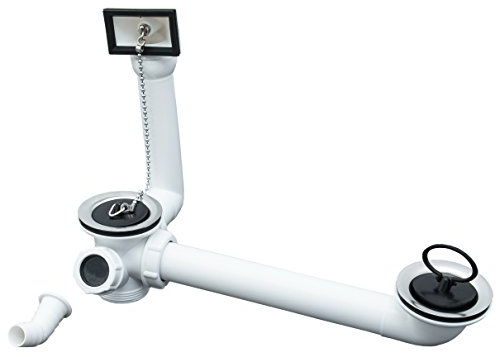 Viega Ab- und Überlaufgarnitur, 1 1/2Zoll, B 70 mm, C 100, 270 mm, 1 Stück, VIE107116