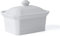 Holst Porzellan TS 030 Porzellan Zierdose 13 x 10 cm, weiß, 13 x 10 x 9.5 cm