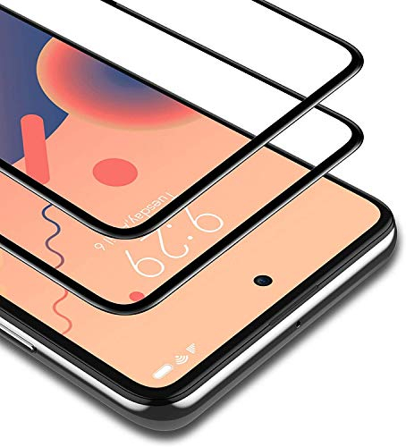 Kit de 2 películas Protectoras (2 Unidades) Compatible para HUAWEI MATE 20 LITE SNE-LX1 SNE-L21 SNE-AL00 (6.3) película de Cristal Templado Pantalla 9H Full Touch Screen antigolpes Negro