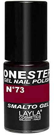 LAYLA Smalto semipermanente unghie One Step - 3in1 Veloce e Facile Applicazione - Durata 3 settimane - Alta pigmantazione - 5ml