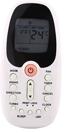 Sostituzione telecomando per climatizzazione per Midea R06/BGE, telecomando universale per condizionatori d'aria per Komeco,Comfee, R06/BGCE, R06/BGE, R09B/ BGE, R09B /BGCE, R06/ BG, R09C/ BGE
