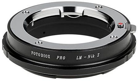 Fotodiox Pro Lens Mount Adapter Compatible with Leica M Lenses to Nikon Z-mount Cameras