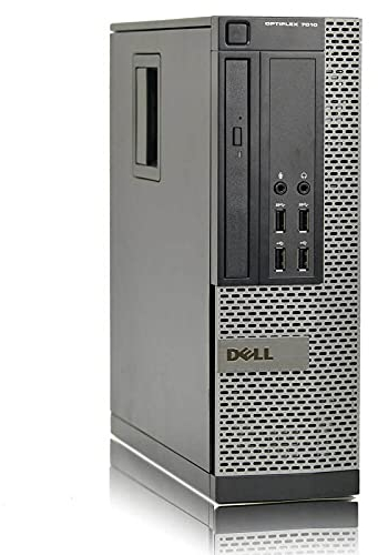 Dell 7010 SFF PC avec processeur Intel Core i5 3470 3,20 Ghz RAM 8 Go Disque dur 500 Go DVD+RW Windows 10 Pro (Reconditionné)