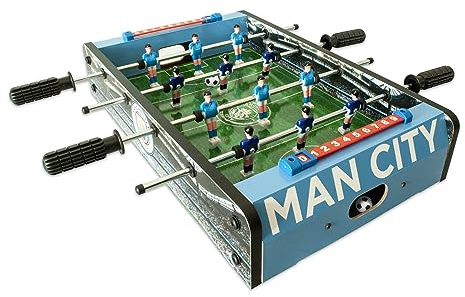 Hy-Pro Officially Licensed 20 Inch Tabletop Football table | 20, games table, kids, adults, Lightweight, Portable, Perfect Football Gift, 2 Balls