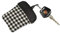 Porsche Classic 911 F/G Pepita ETUI mit Porschewappen für Schlüssel